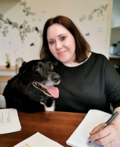 Jill Caldwell with Bess